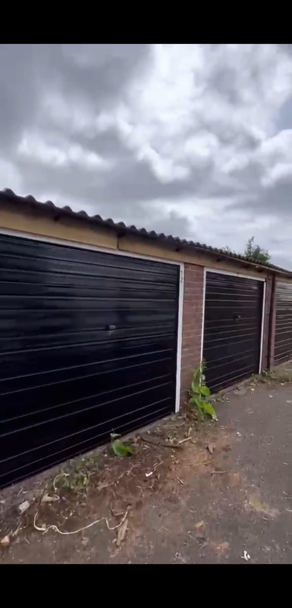 Lock up garages with secure up and over doors to rent in Stoke-on-Trent